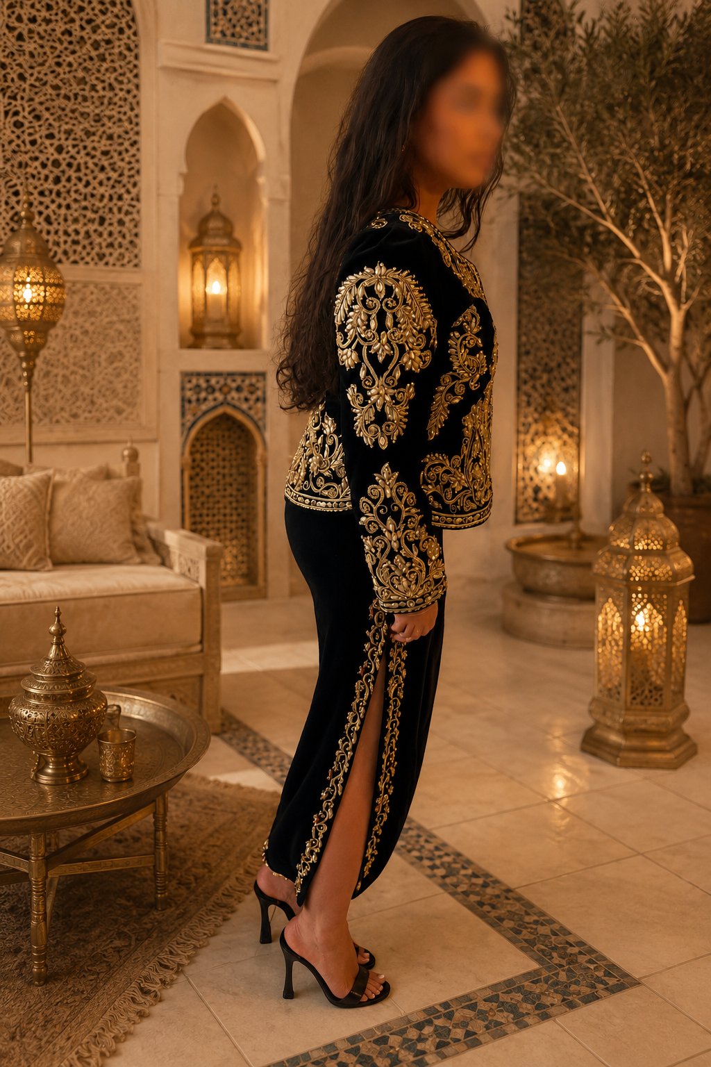 Robe Orientale Aya photo 2